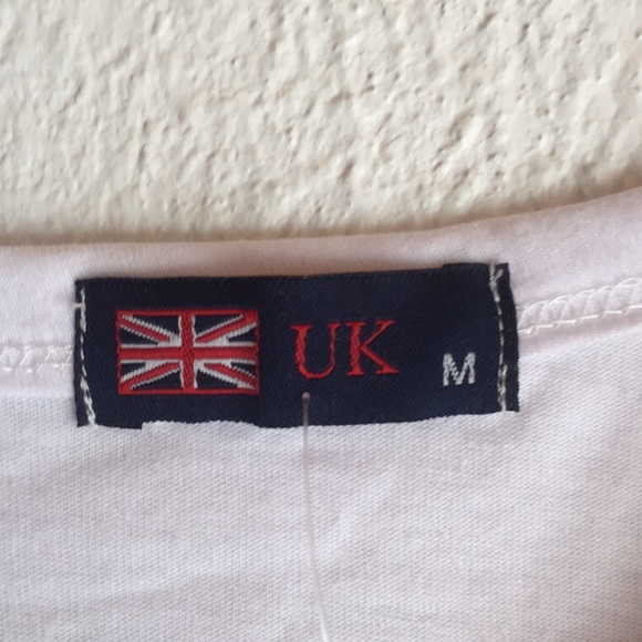 London themed white shirt for women - Picture 3 of 3